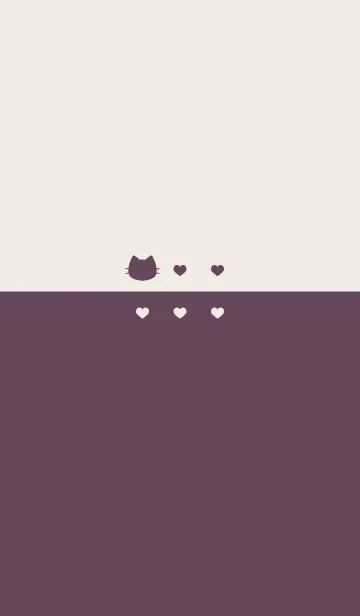 [LINE着せ替え] ねことハート(dusty colors:09).の画像1