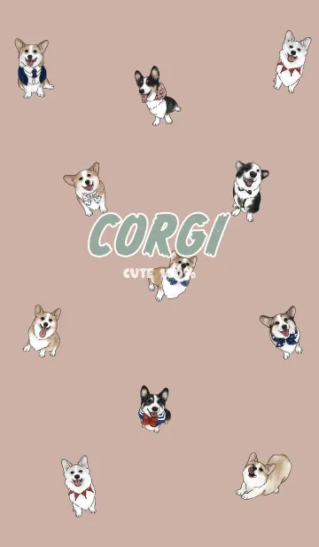 [LINE着せ替え] corgicorgi7 / nude .jpの画像1