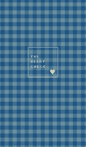 [LINE着せ替え] ザ ハート チェック 285の画像1