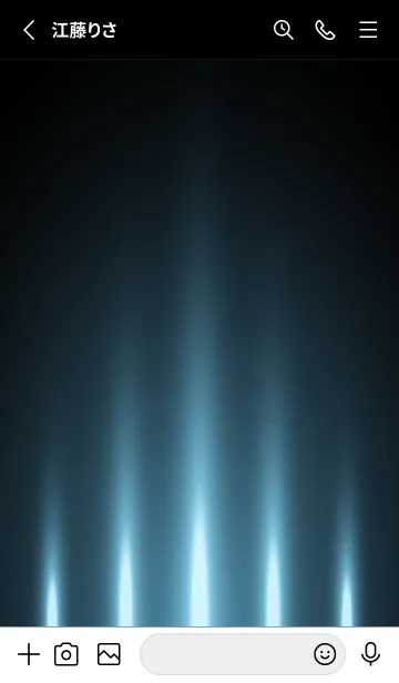 [LINE着せ替え] AQUAGRAY BLUE LIGHT 2の画像3