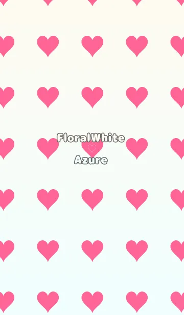 [LINE着せ替え] フローラルホワイト❤︎アズール/TKCJの画像1