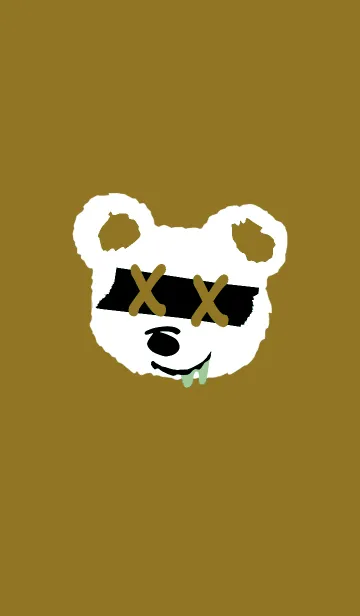 [LINE着せ替え] バッド べア 66の画像1