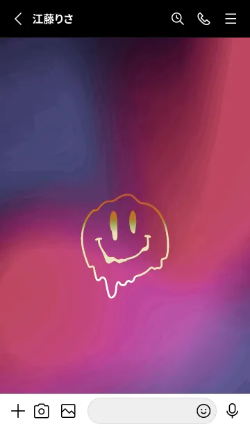 [LINE着せ替え] サイケデリック スマイル 241の画像3