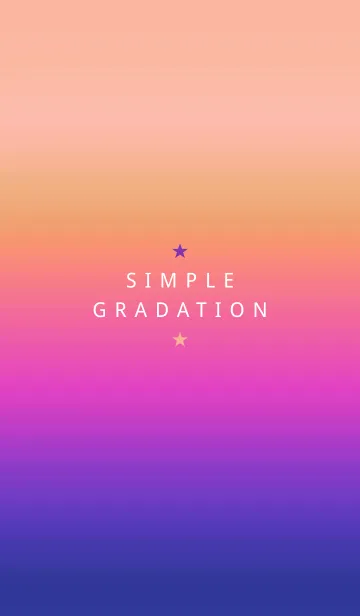 [LINE着せ替え] シンプル グラデーション _13の画像1