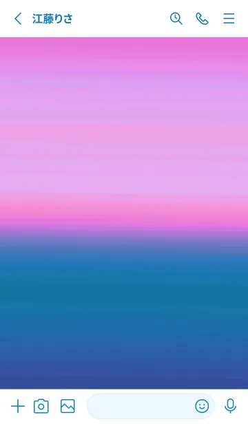 [LINE着せ替え] シンプル グラデーション _59の画像3