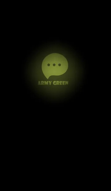 [LINE着せ替え] Army Green Light Theme V3 (JP)の画像1