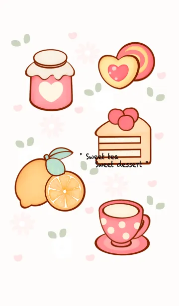 [LINE着せ替え] Tea party setの画像1