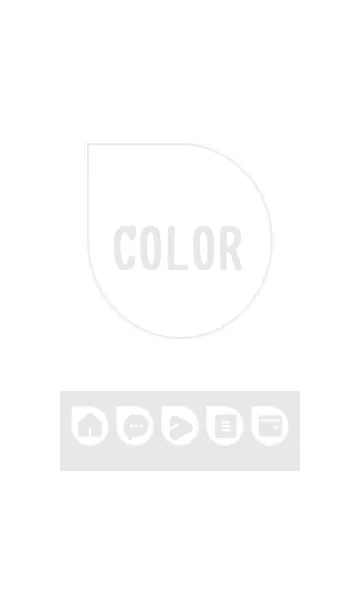 [LINE着せ替え] bw color J08の画像1