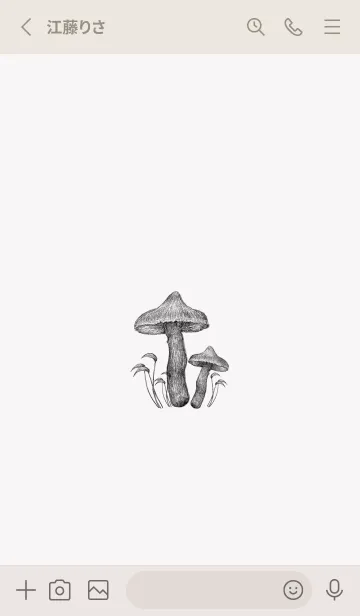 [LINE着せ替え] ヴィンテージきのこの画像3