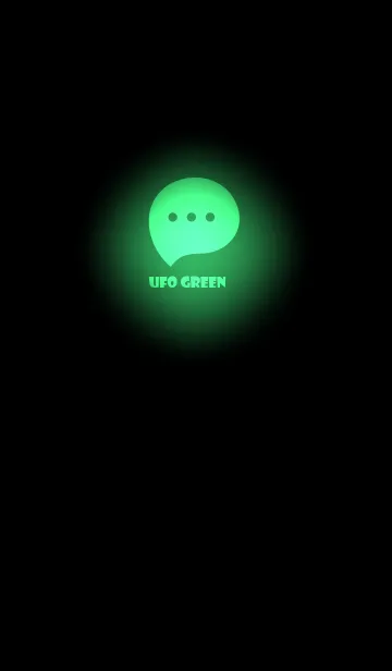 [LINE着せ替え] UFO Green Light Theme V2 (JP)の画像1