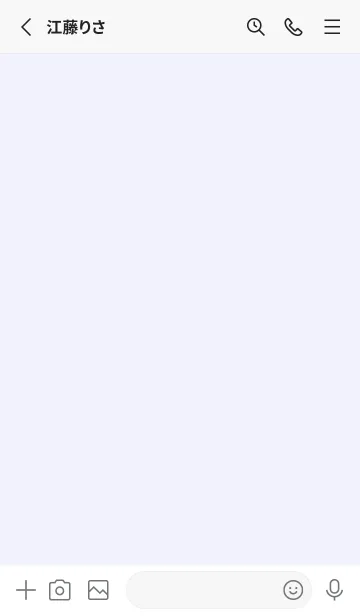 [LINE着せ替え] purple color J09の画像3