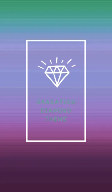 [LINE着せ替え] グラデーション ダイアモンド  161の画像1