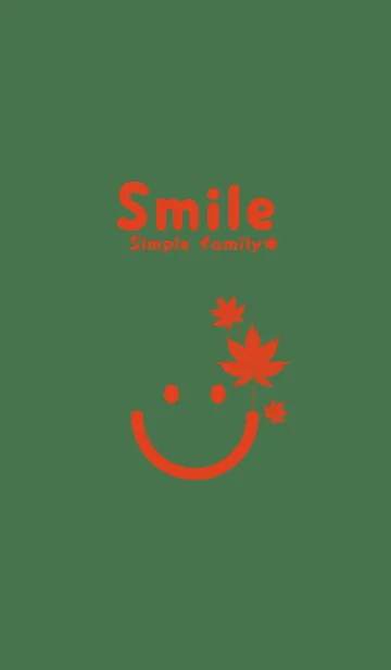 [LINE着せ替え] スマイル＆紅葉 フォーリッジの画像1