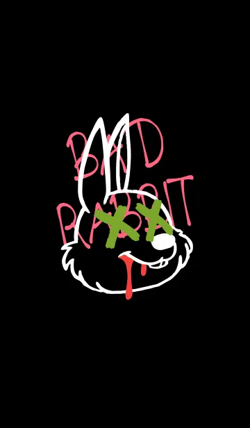 [LINE着せ替え] バッド ラビット 66の画像1