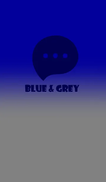 [LINE着せ替え] Blue & Grey Theme V3 (JP)の画像1