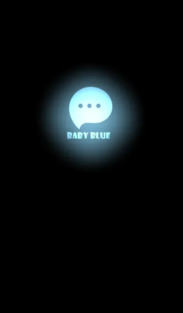 [LINE着せ替え] Baby Blue Light Theme V3 (JP)の画像1