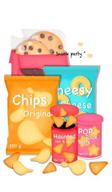 [LINE着せ替え] Snack party 11 ！！の画像1