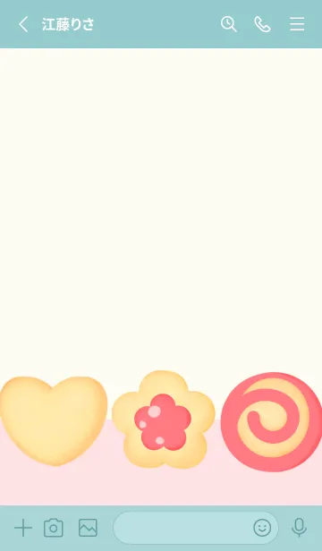 [LINE着せ替え] Pastel cookiesの画像3