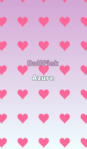 [LINE着せ替え] くすみピンク❤︎アズール/TKCJの画像1