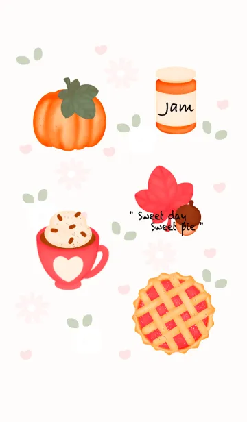 [LINE着せ替え] Pumpkin pie 3の画像1