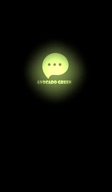 [LINE着せ替え] Avocado Green Light Theme V3 (JP)の画像1