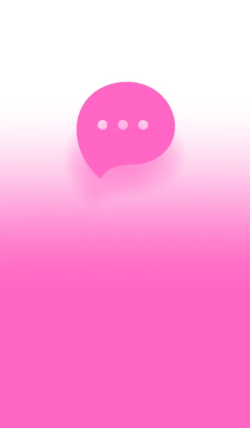 [LINE着せ替え] Rose Pink & White Theme V.2 (JP)の画像1