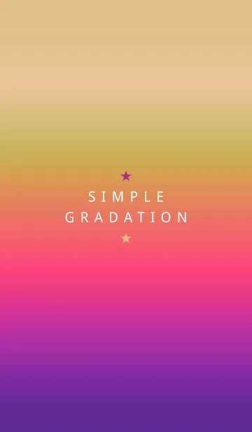 [LINE着せ替え] シンプル グラデーション _14の画像1