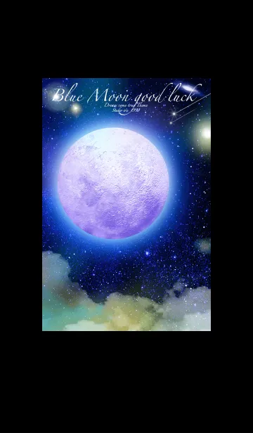 [LINE着せ替え] 願いが叶う♥ブルームーン満月の画像1