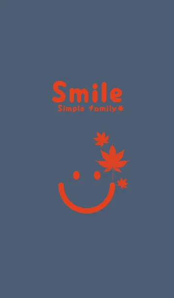 [LINE着せ替え] スマイル＆紅葉 スマルトの画像1