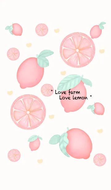 [LINE着せ替え] Sweet pastel lemon 6の画像1