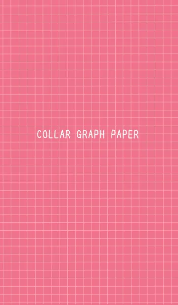 [LINE着せ替え] カラー方眼紙の着せかえ/レッドの画像1