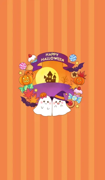 [LINE着せ替え] Cute Halloween Theme  2022の画像1