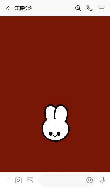 [LINE着せ替え] うさぎ 88の画像3