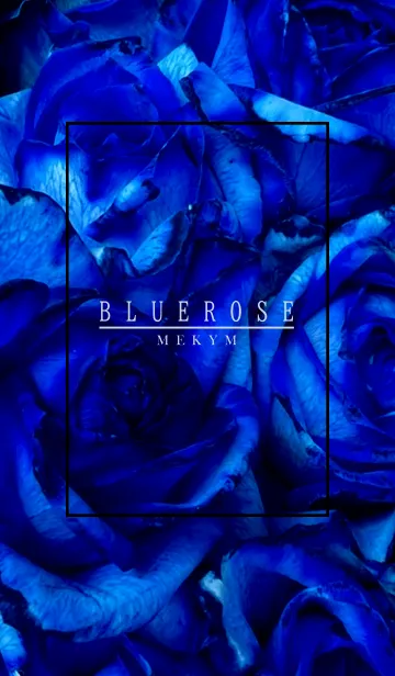 [LINE着せ替え] BLUE ROSE -MEKYM- 2の画像1