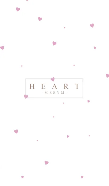 [LINE着せ替え] HEART Pink-MEKYM 28の画像1