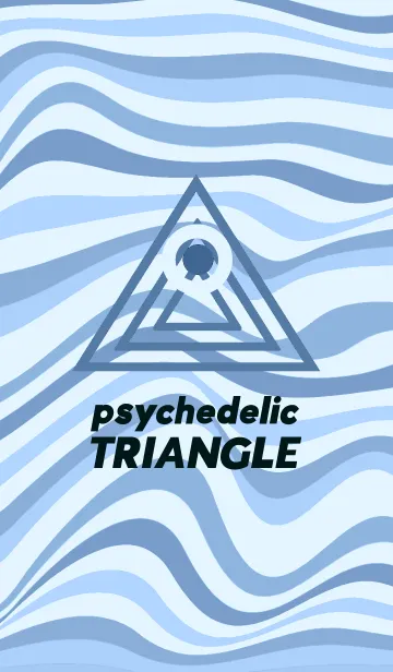 [LINE着せ替え] サイケデリック トライアングル 106の画像1