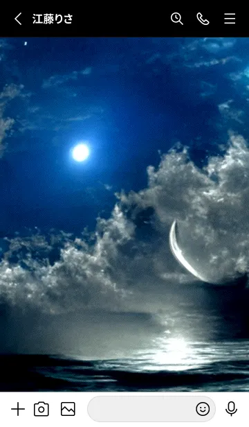 [LINE着せ替え] 幻想月夜「Brumu」。の画像3