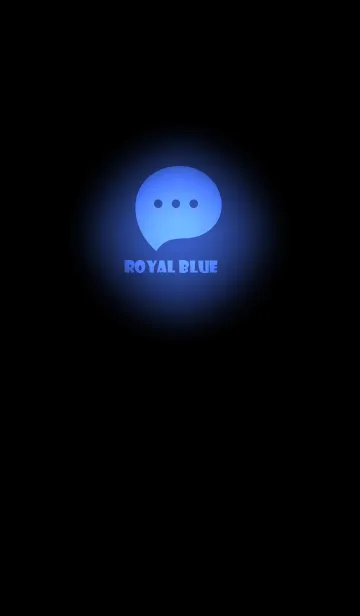 [LINE着せ替え] Royal Blue Light Theme V2 (JP)の画像1