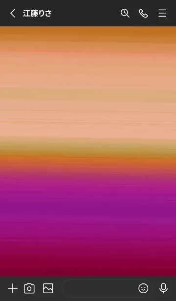 [LINE着せ替え] シンプル グラデーション _63の画像3