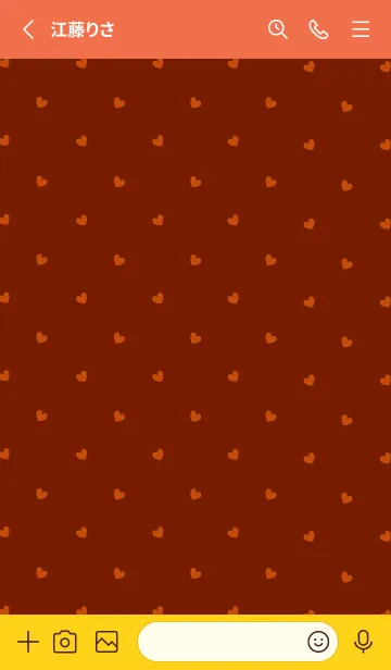 [LINE着せ替え] ミニ ハート _066の画像3