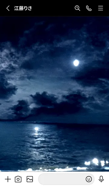 [LINE着せ替え] 幻想月夜「Bran」。の画像3