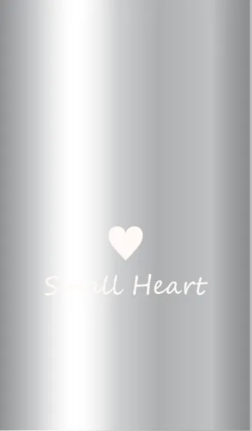 [LINE着せ替え] Small Heart *Silver 8*の画像1