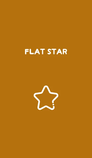 [LINE着せ替え] FLAT STAR / Sinnamonの画像1