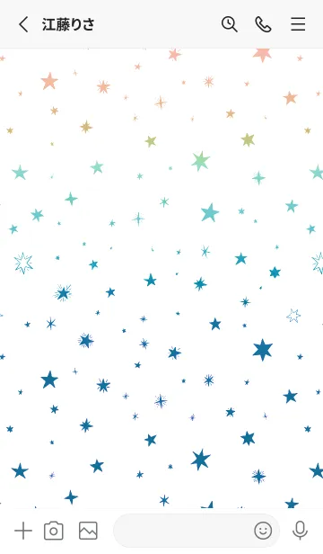 [LINE着せ替え] ミニ スターズ _45の画像3