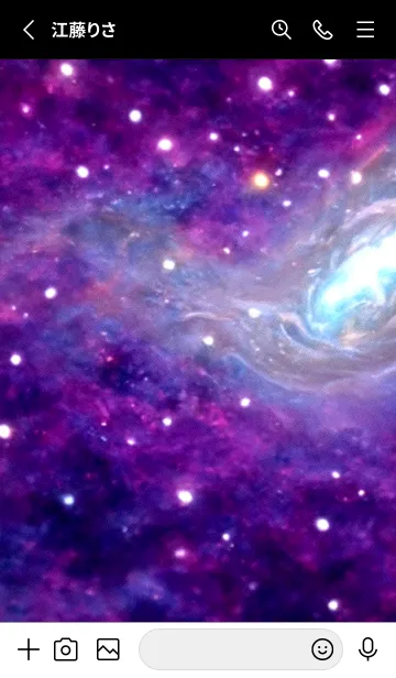 [LINE着せ替え] 異世界の夜[29/30]。の画像3