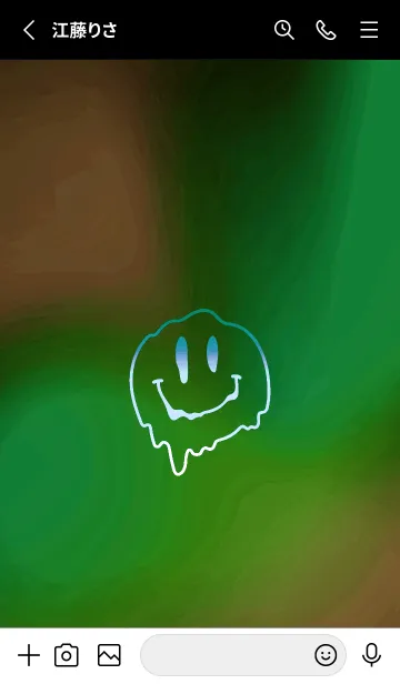 [LINE着せ替え] サイケデリック スマイル 246の画像3