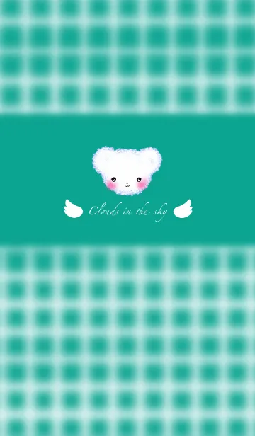 [LINE着せ替え] Cloud Bear Wings - Indigoの画像1