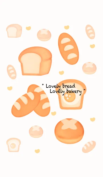 [LINE着せ替え] Little sweet bread 2の画像1