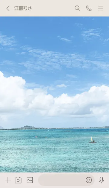 [LINE着せ替え] SUMMER BEACH...78の画像3