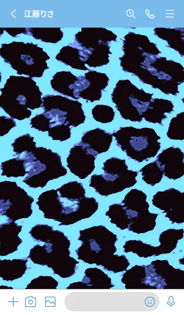 [LINE着せ替え] カラー レオパード 113の画像3